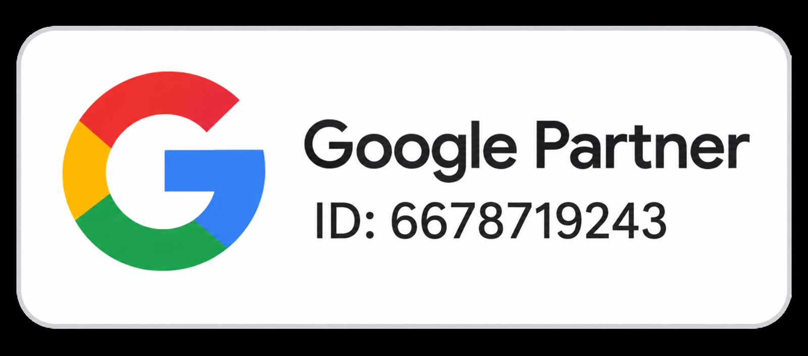 Google Partner — ID: 6678719243
